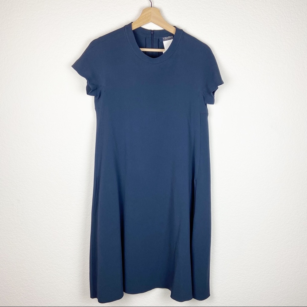 ‘S Max Mara Women’s Solid Color Shirt Modern Dress